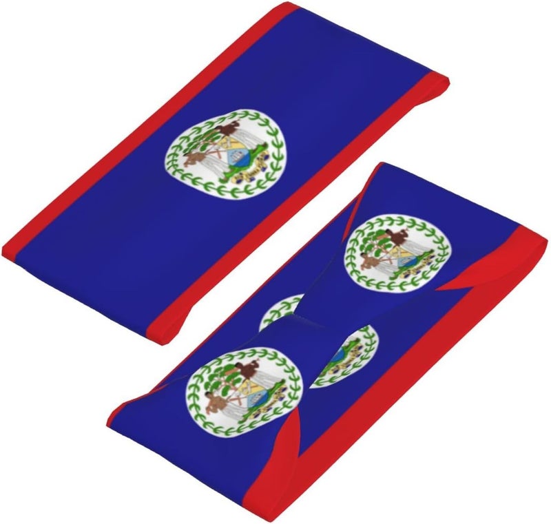 AKMCBSH National Flags Sports Sweatband Head Bands for Women Men - Moisture-Wicking Non-Slip Headband for Running Yoga Workout Fitness and Gym - Image 2